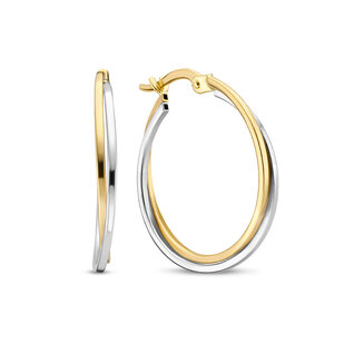 Isabel Bernard Rivoli Adame 14 karat gold hoop earrings