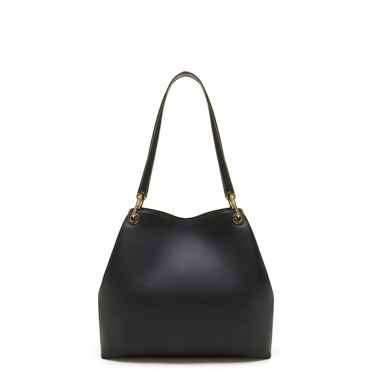 Femme Forte Annabelle black calfskin leather shoulder bag