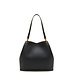 Isabel Bernard Femme Forte Annabelle black calfskin leather shoulder bag
