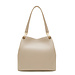 Isabel Bernard Femme Forte Annabelle sac  d'épaule en cuir de veau taupe