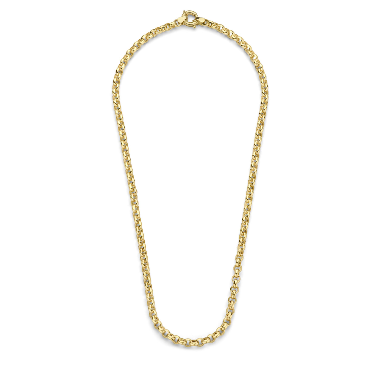 Isabel Bernard Aidee Pauline 14 karat gold necklace with chains