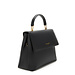 Isabel Bernard Femme Forte Gisel black calfskin leather handbag