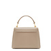 Isabel Bernard Femme Forte Heline taupe calfskin leather handbag