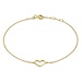 Isabel Bernard Cadeau d'Isabel 14 karat gold necklace with bracelet gift set