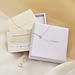 Isabel Bernard Cadeau d'Isabel 14 karat gold necklace with bracelet gift set with heart