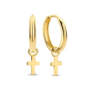 Isabel Bernard Monceau Solange 14 karat gold hoop earrings