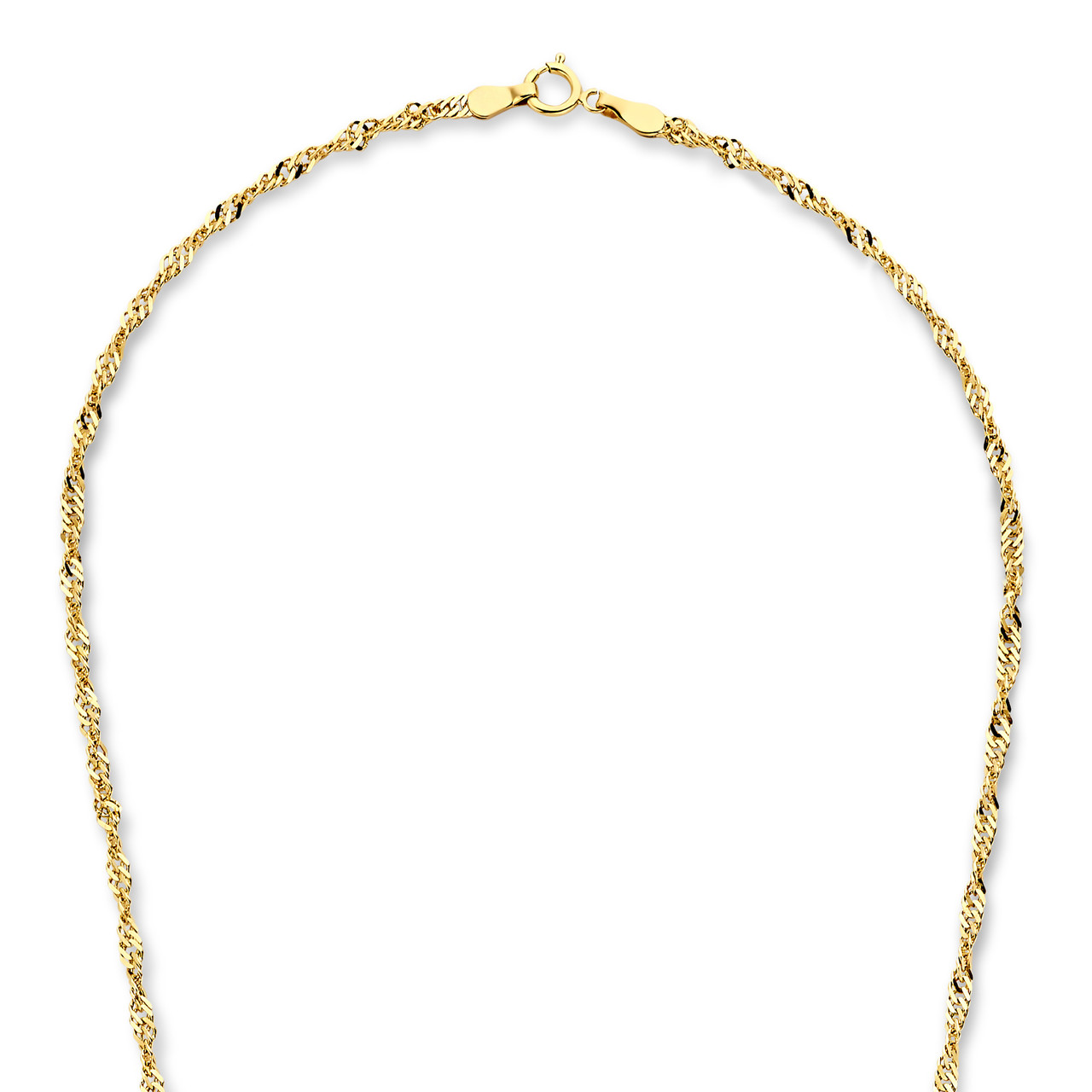 Isabel Bernard Rivoli Lilou 14 karat gold necklace with twist
