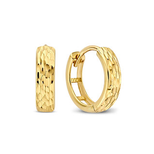 Isabel Bernard Rivoli Laura 14 karat gold hoop earrings