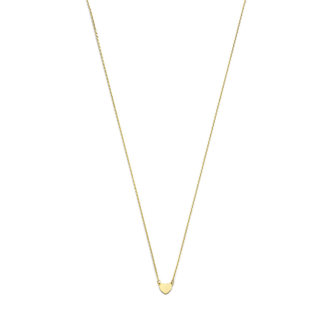 Isabel Bernard Belleville Amore 14 karat gold necklace with heart