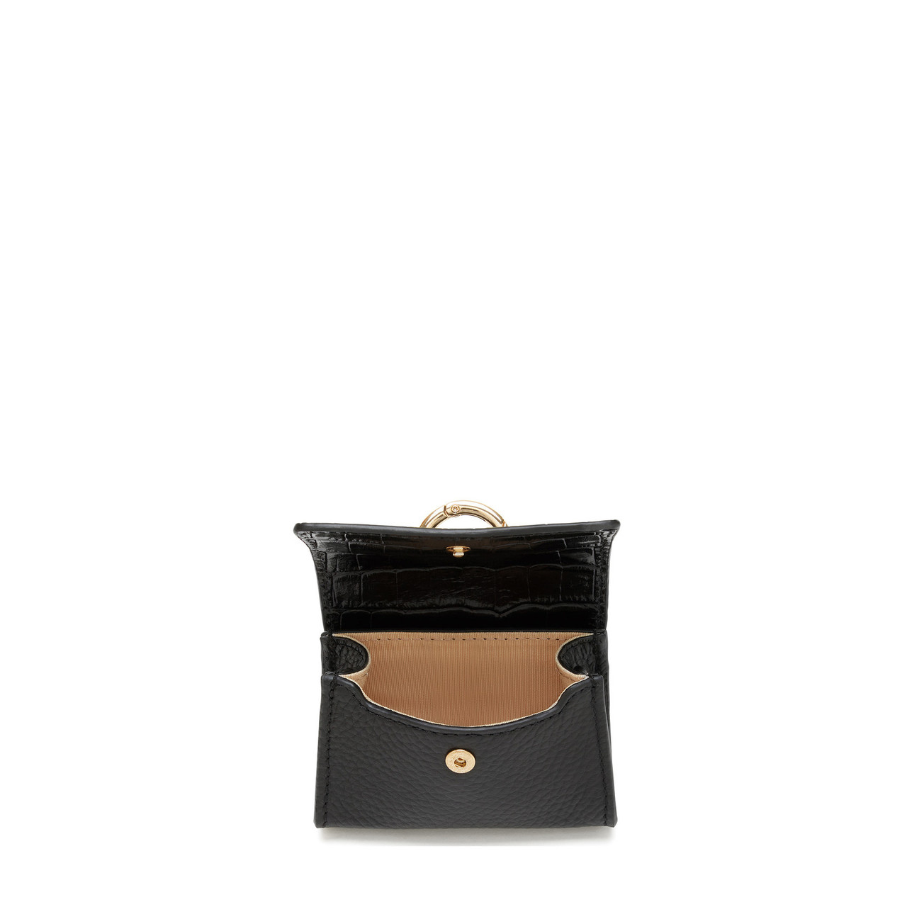 Isabel Bernard Cadeau d'Isabel black leather crossbody bag and mini bag gift set