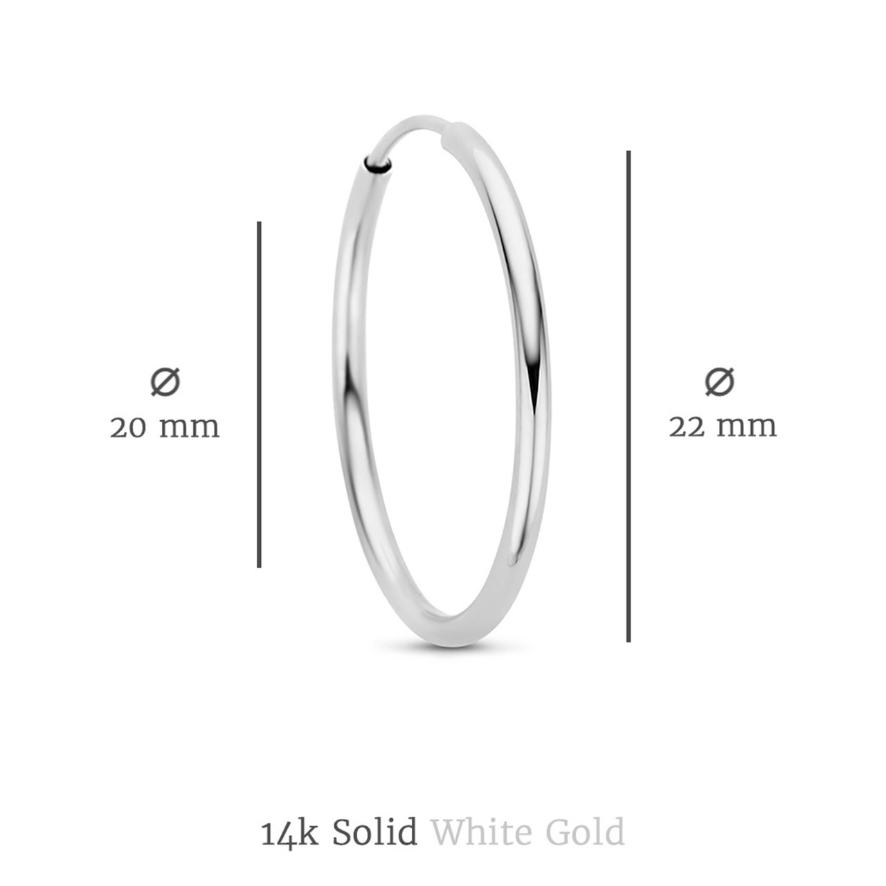 Isabel Bernard Cadeau d'Isabel 14 karat white gold earring set