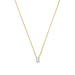 Isabel Bernard Baguette Genevieve 14 karat gold necklace