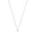 Isabel Bernard De la Paix Céline 14 karat white gold necklace with diamond 0.05 carat