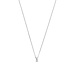 Isabel Bernard De la Paix Céline 14 karat white gold necklace with diamond 0.05 carat