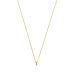 Isabel Bernard De la Paix Christine 14 karat gold necklace with diamond 0.10 carat