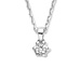 Isabel Bernard De la Paix Emily 14 karat white gold necklace with diamond 0.05 carat