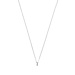 Isabel Bernard De la Paix Emily 14 karat white gold necklace with diamond 0.05 carat