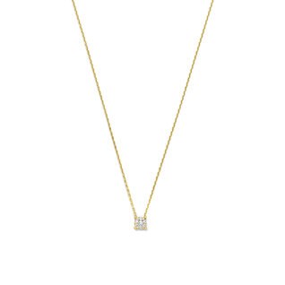 Isabel Bernard De la Paix Hanaé 585er Goldkette | Diamant 0.08 ct