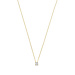 Isabel Bernard De la Paix Hanaé 14 karat gold necklace with diamond 0.14 carat