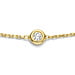 Isabel Bernard De la Paix Alfie pulseira de ouro de 14 quilates com diamante 0.12 carat