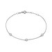 Isabel Bernard De la Paix Alfie 14 karat white gold bracelet | diamond 0.12 ct