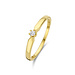 Isabel Bernard De la Paix Emily 14 karat gold ring with diamond 0.05 carat