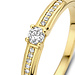 Isabel Bernard De la Paix Madeline 14 karat gold ring with diamond 0.20 carat