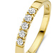 Isabel Bernard De la Paix Madeline anello in oro 14 carati con diamanti 0.20 carati