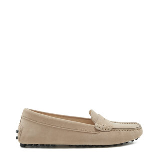 Isabel Bernard Vendôme Marie beige suede moccasins