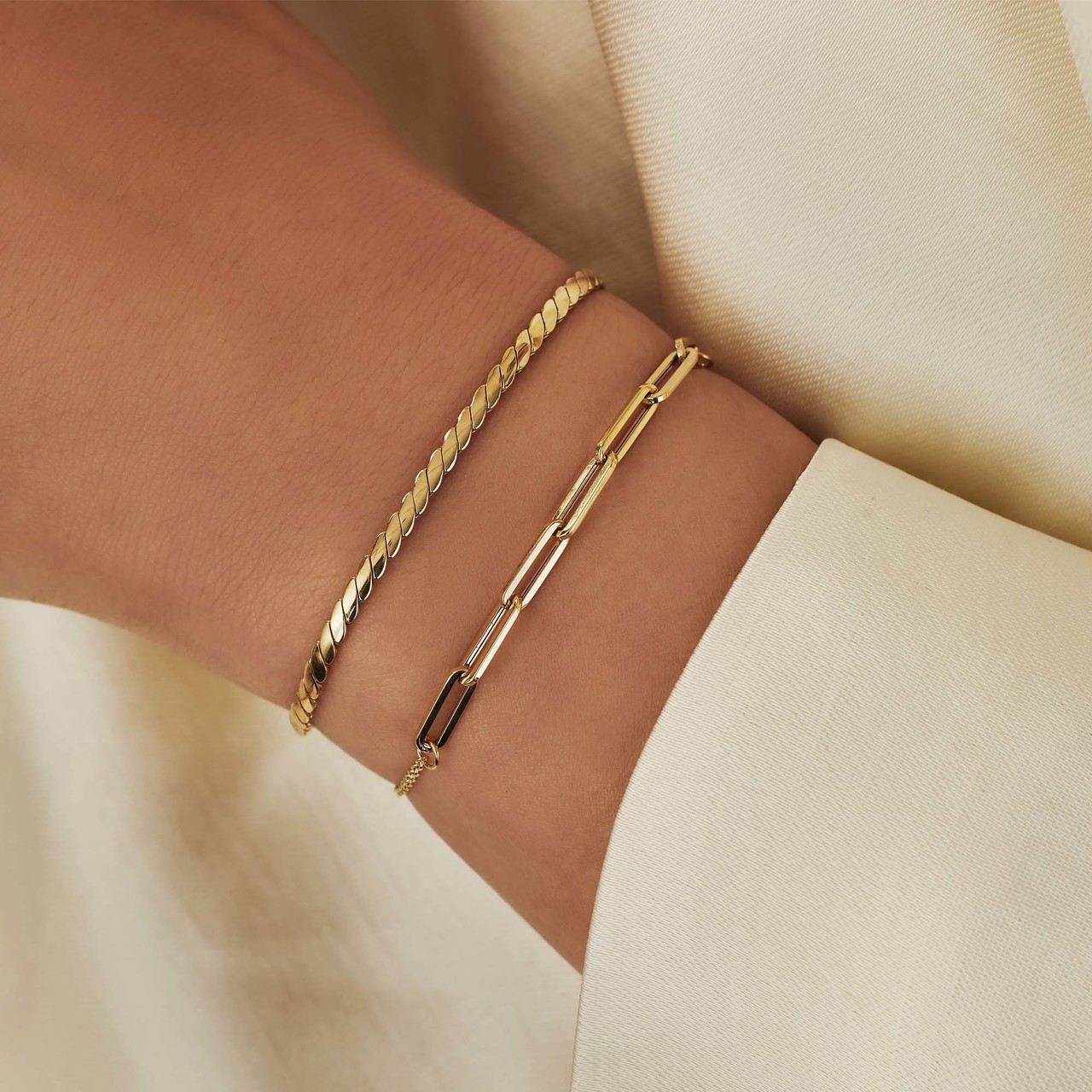 Isabel Bernard Aidee Céleste 14 karat gold bracelet