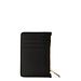 Isabel Bernard Honoré Aveline black calfskin leather card holder