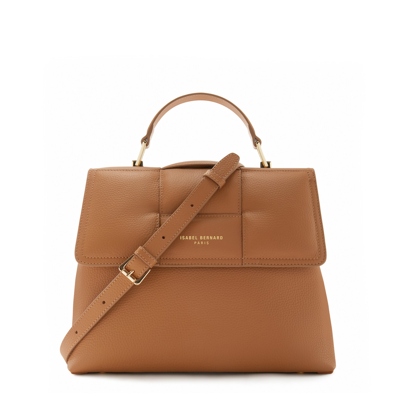 Isabel Bernard - camel calfskin leather handbag IB21041