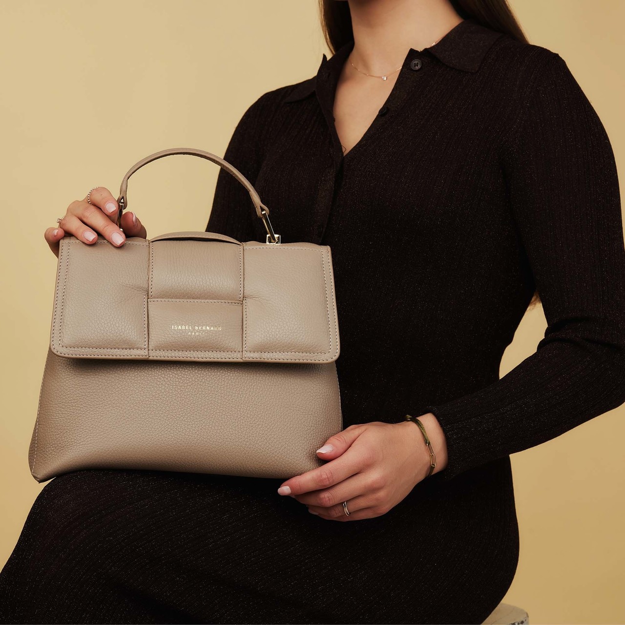 Furla store taupe bag