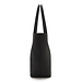 Isabel Bernard Honoré Lysanne sort læder shopper taske lavet af kalveskind