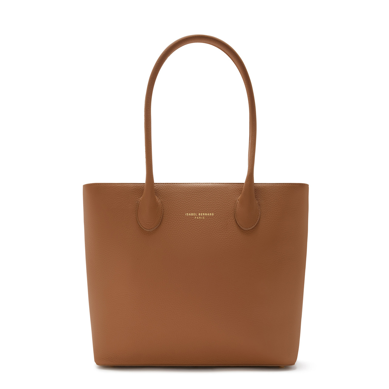 Isabel Bernard - borsa shopper in pelle di vitello cammello IB25026