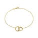 Isabel Bernard Rivoli Lisan 14 karat gold bracelet with twist