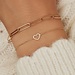 Isabel Bernard Aidee Odile 14 karat gold link bracelet