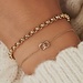 Isabel Bernard Aidee Pauline 14 karat gold bracelet with chains