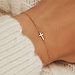 Isabel Bernard Monceau Solange 14 karat gold bracelet with cross