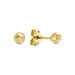 Isabel Bernard Rivoli Demi 14 karat gold stud ear studs with diamond cut