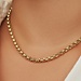 Isabel Bernard Aidee Pauline 14 karat gold necklace with chains