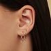 Isabel Bernard Belleville Anna 14 karat gold drop earrings with rings
