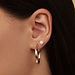 Isabel Bernard Belleville Luna clous d'oreilles en or 14 carats avec perle d'eau douce
