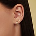 Isabel Bernard Le Marais Jeanne 14 karat gold ear studs with coin