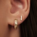 Isabel Bernard Monceau Josephine 14 karat gold stud ear studs with rod