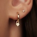 Isabel Bernard Rivoli Elise clous d'oreilles en or 14 carats