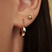 Isabel Bernard Le Marais Solene 14 karat gold hoop earrings
