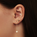 Isabel Bernard Rivoli Coco clous d'oreilles en or 14 carats avec sphère