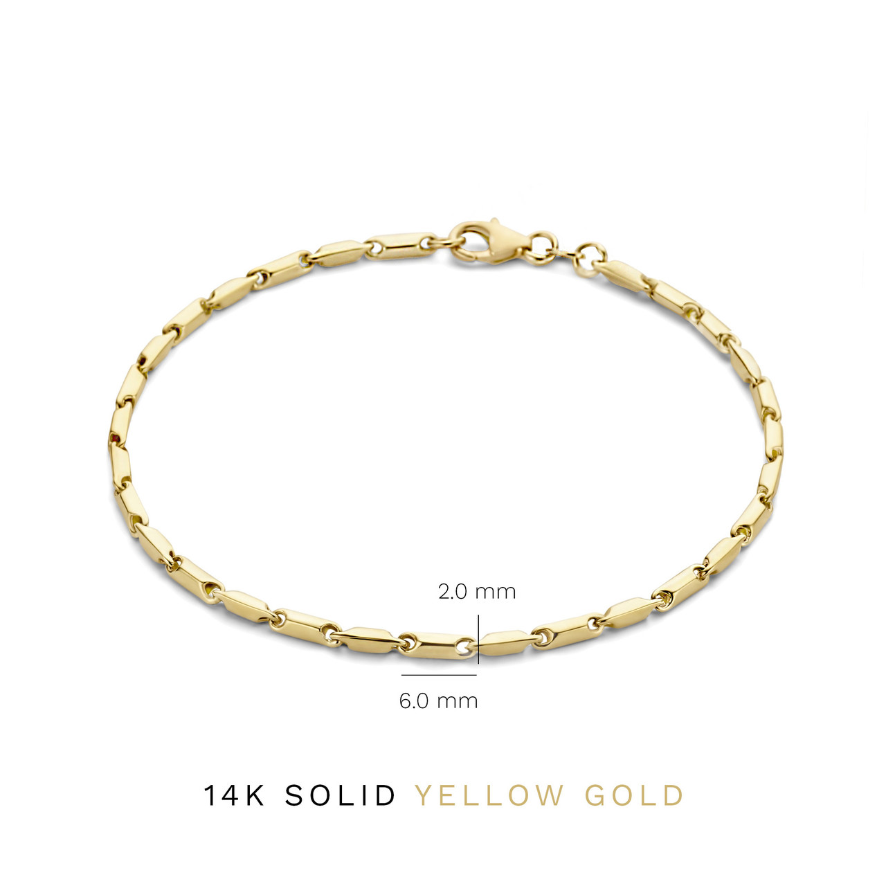 Isabel Bernard Aidee Mariet 14 karat gold bracelet
