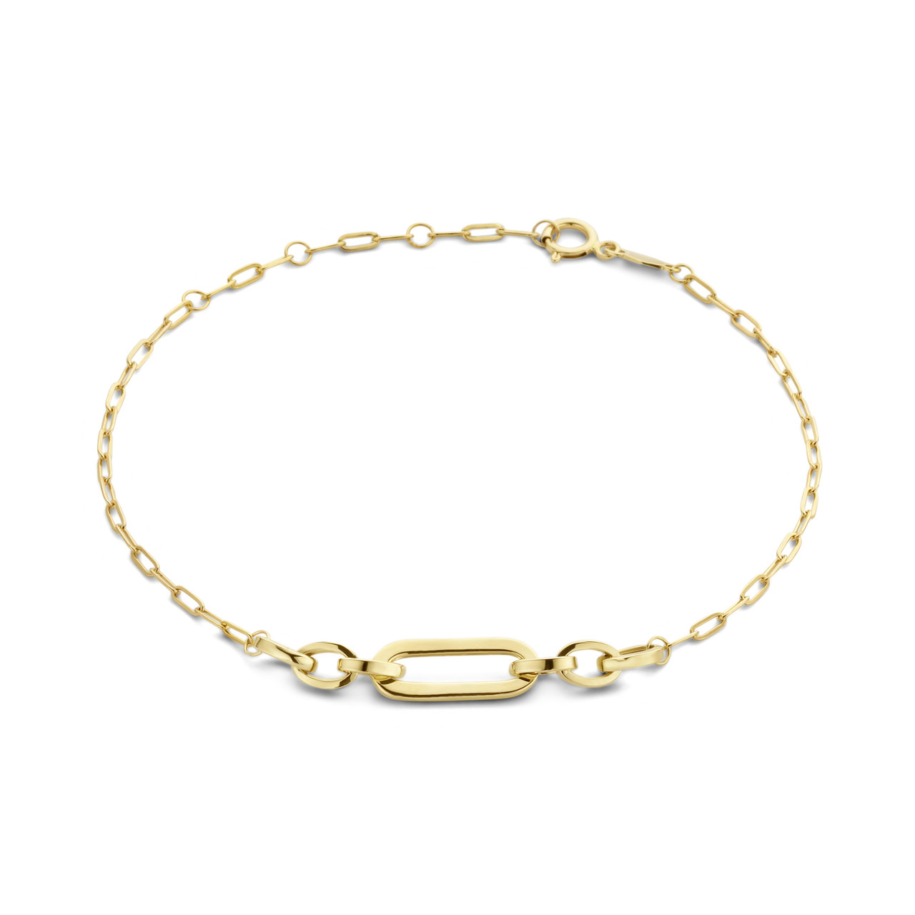 Isabel Bernard Aidee Amarante 14 karat gold bracelet with chains